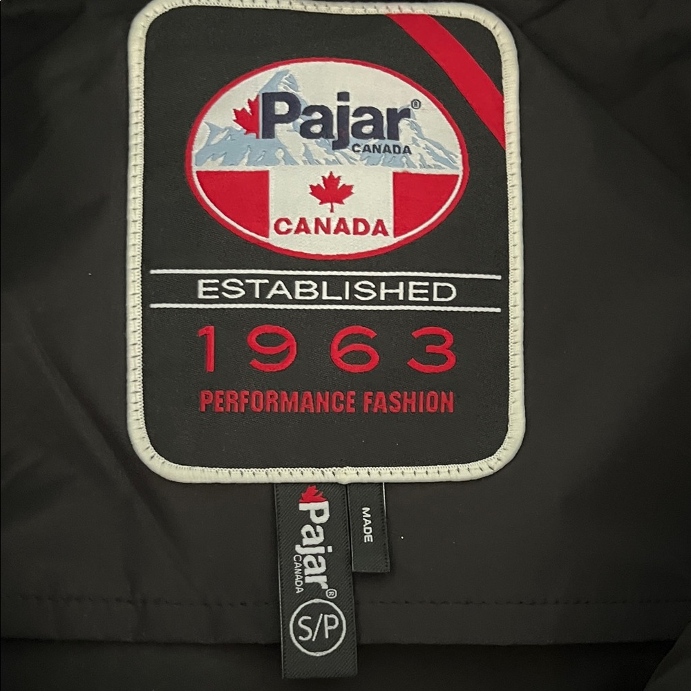 Pajar Black Long Puffer Coat - Picture 9 of 11